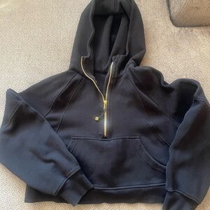 lululemon athletica Scuba Hoodie with Gold Zipper